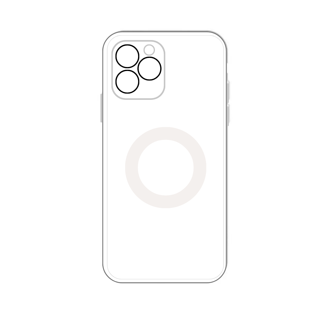 WHITE TPU CAMERA LENS POUCH (IPHONE 11) [PO IPHONE11-14]