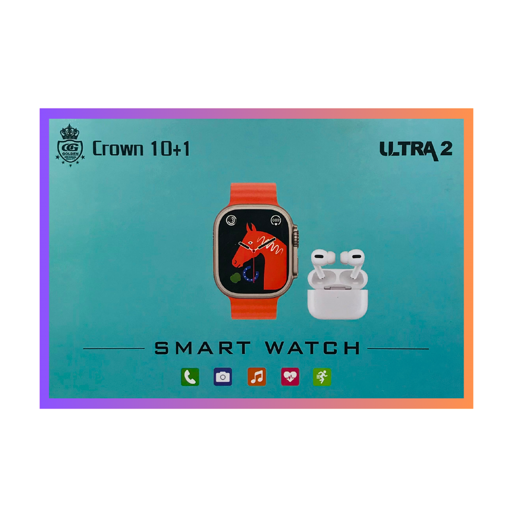 SMART MOBILE WATCH (CROWN 10+1 ULTRA2) [WATCH CROWN 10IN1]