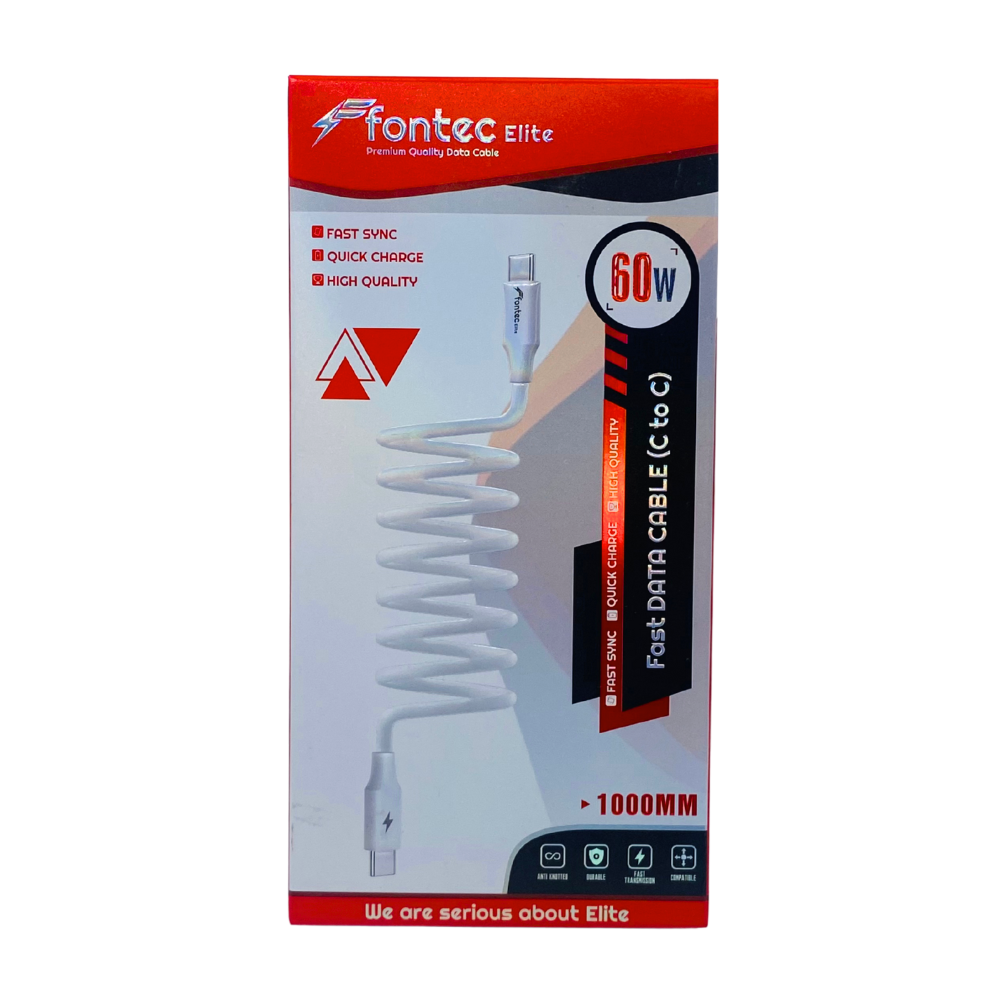 FONTEC (ELITE) 60W TYPEC TO TYPEC CABLE [DC ELITE CTOC]