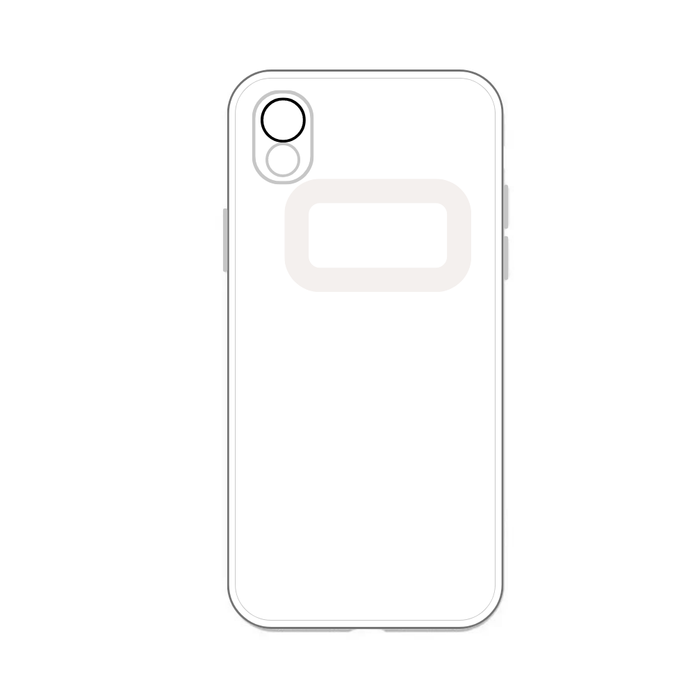 WHITE TPU CAMERA LENS POUCH (VIVO Y91C) [PO Y91C-14]