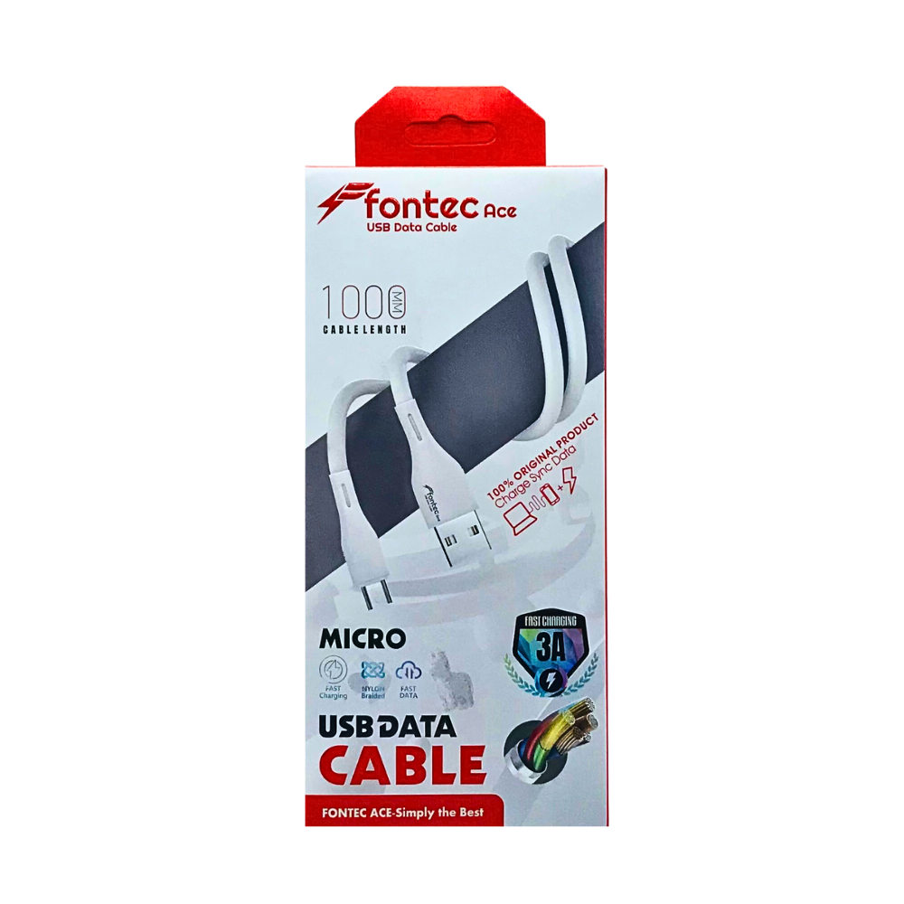 FONTEC ACE USB DATA CABLE (MICRO) [DC ACE (MICRO)]