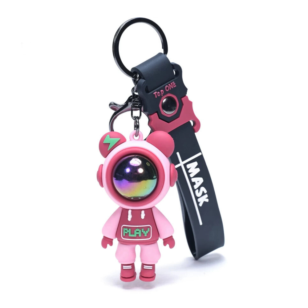 BIKE MASK KEY RINGS [KEY RING MASK]