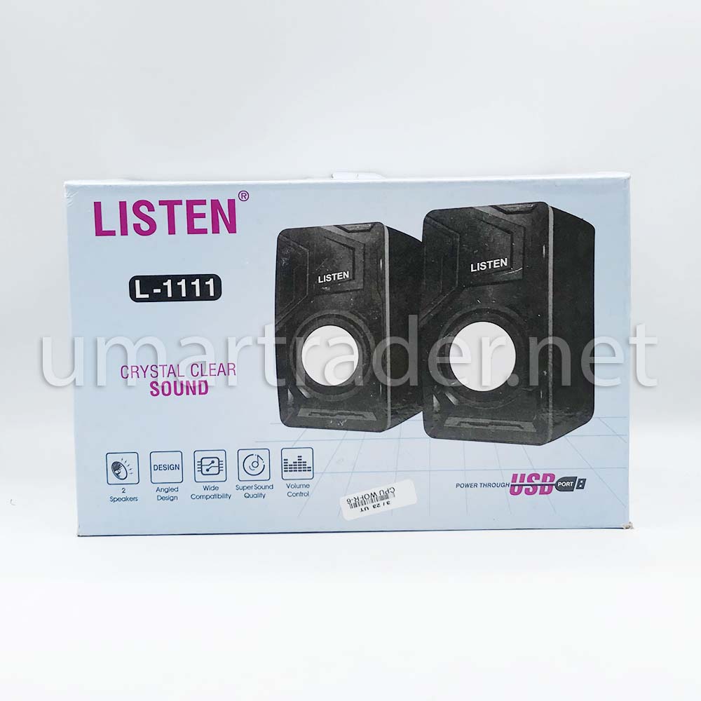 COMPUTER & LAPTOP MINI SPEAKER (L-1111) [CPU WOFR-6]