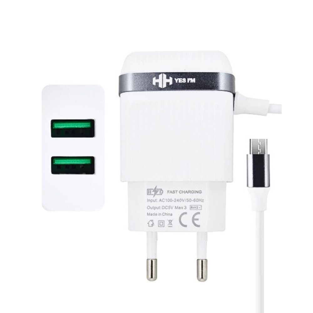 FAST & POWERFUL CHARGER with FIX CABLE (HH RAPID3 PRO) [CH HH 3PRO] 