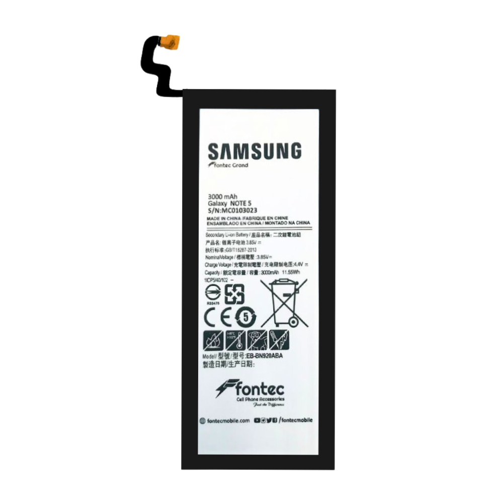 FONTEC MOBILE BATTERY SAMSUNG NOT5 [BT NOTE5-7]