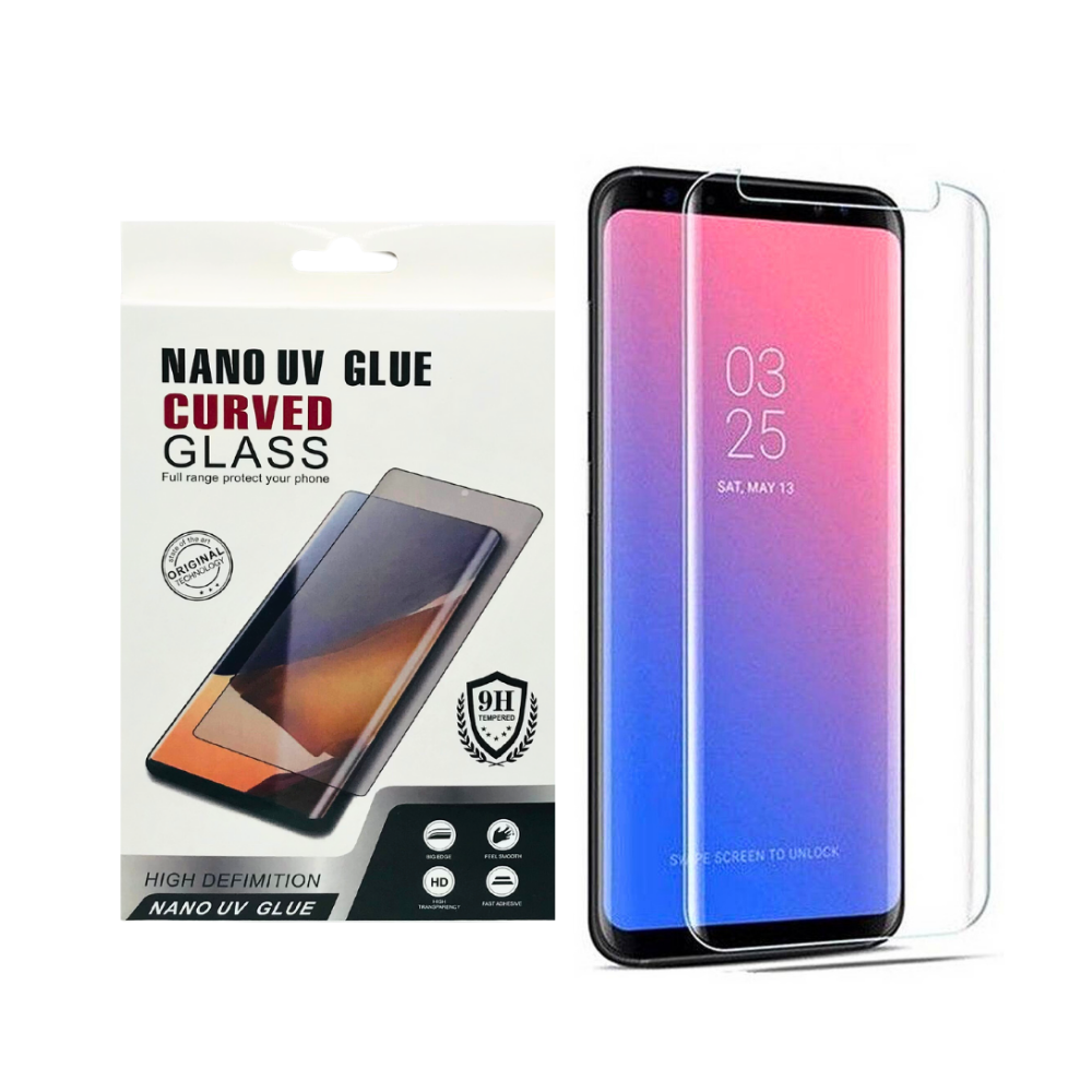 UV CURVED SCREEN GLASS EDGE TO EDGE (SAMSUNG NOTE8) [PL NOTE8-10]