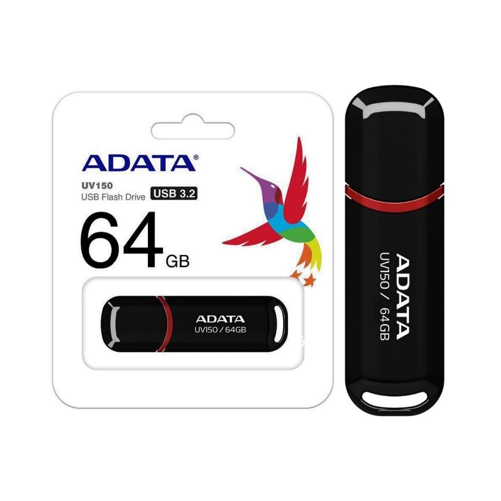 ADATA USB FLASH DRIVE UV 150 (64GB) [USB 64GB-10]