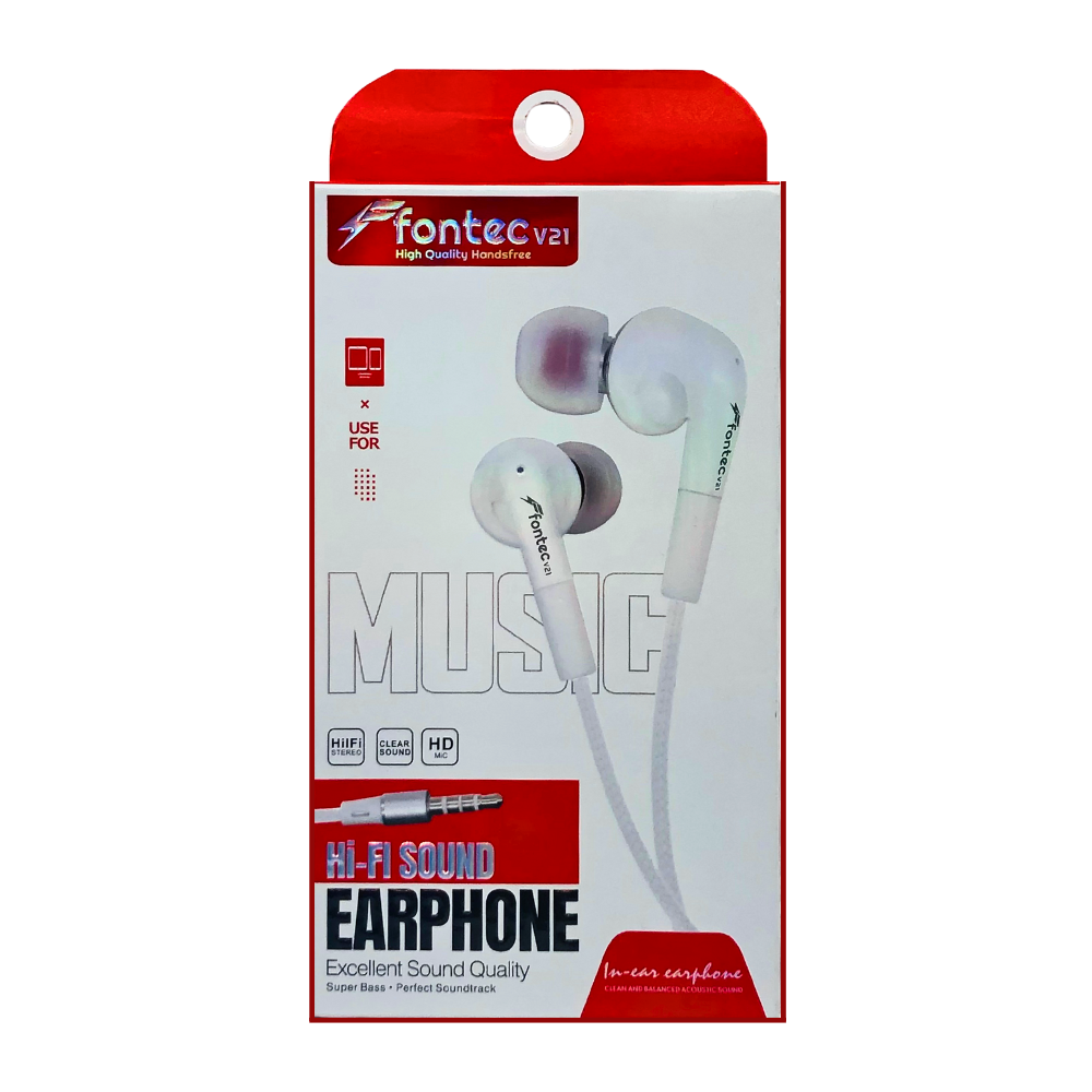 FONTEC (V21) HIGH QUALITY HANDFREE [HF V21]