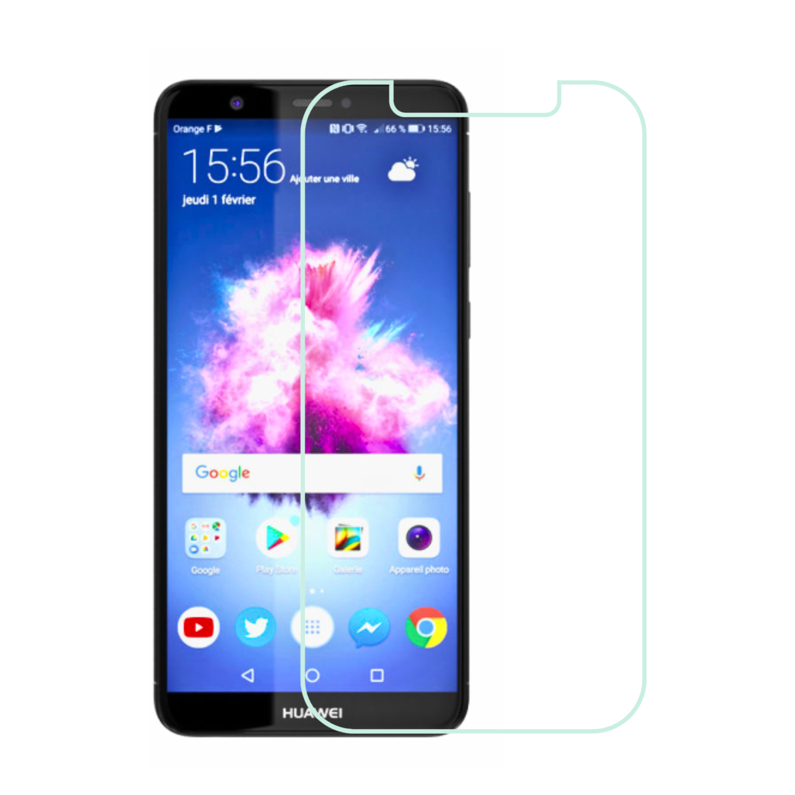  POLISH SCREEN PROTECTOR (HUAWEI P SMART)  [PL PSMART-5]