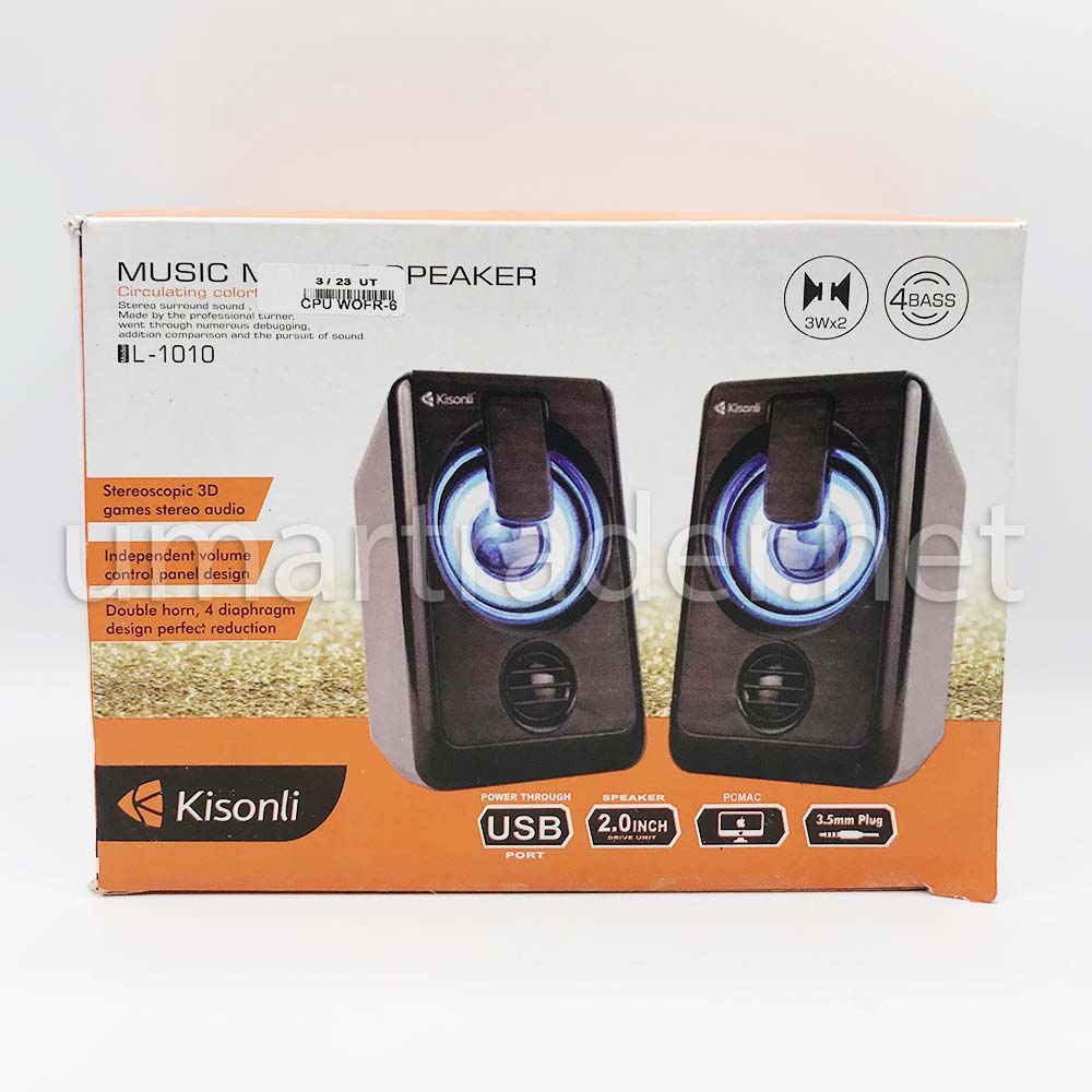 COMPUTER & LAPTOP MINI SPEAKER (L-1010) [CPU WOFR-6]