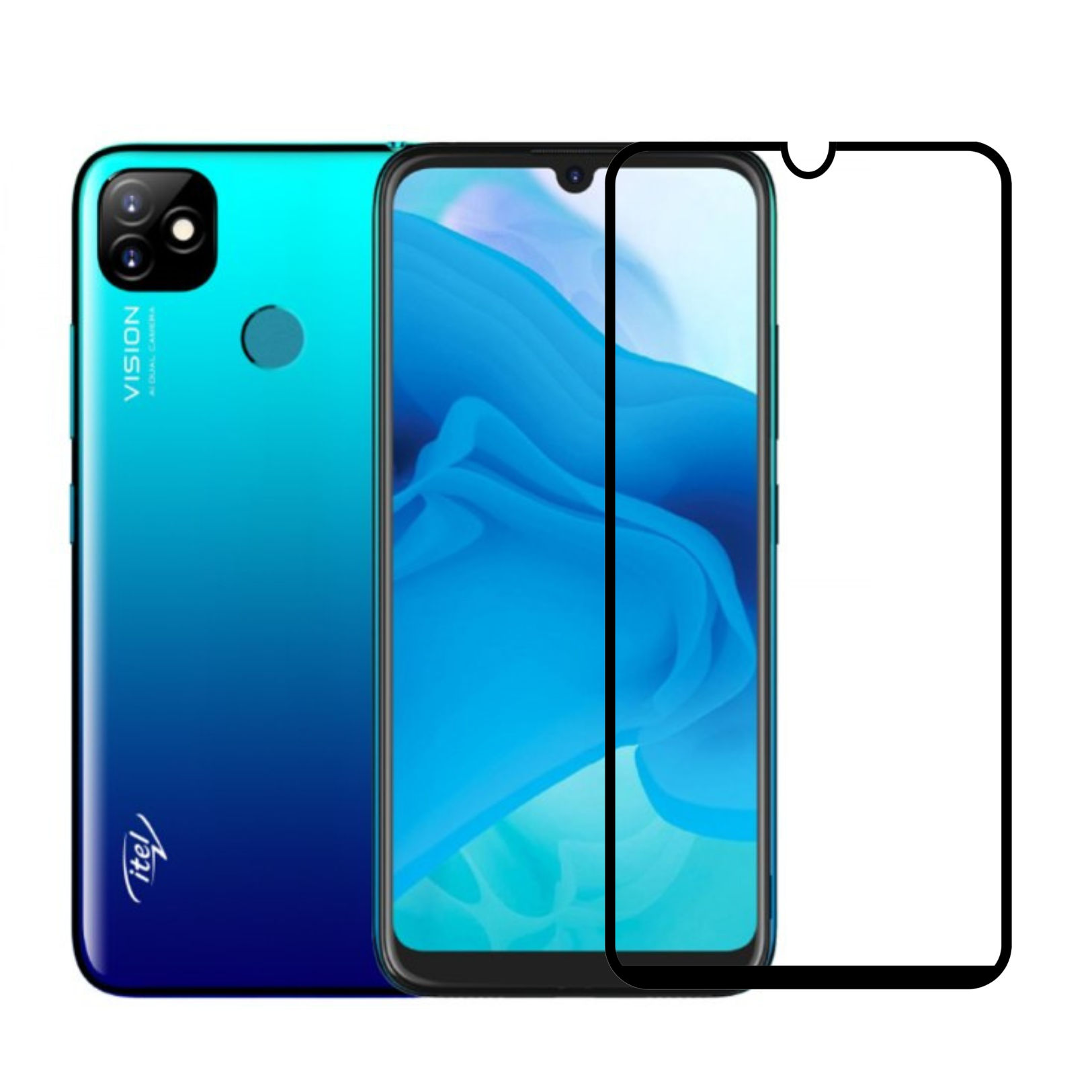  9D SCREEN PROTECTOR (ITEL VISION 1) [PL VISSION1-12]