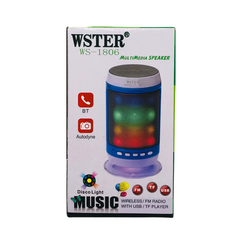 WASTER MINI SPEAKER (WS-1806) [SPEAKER WS1806]