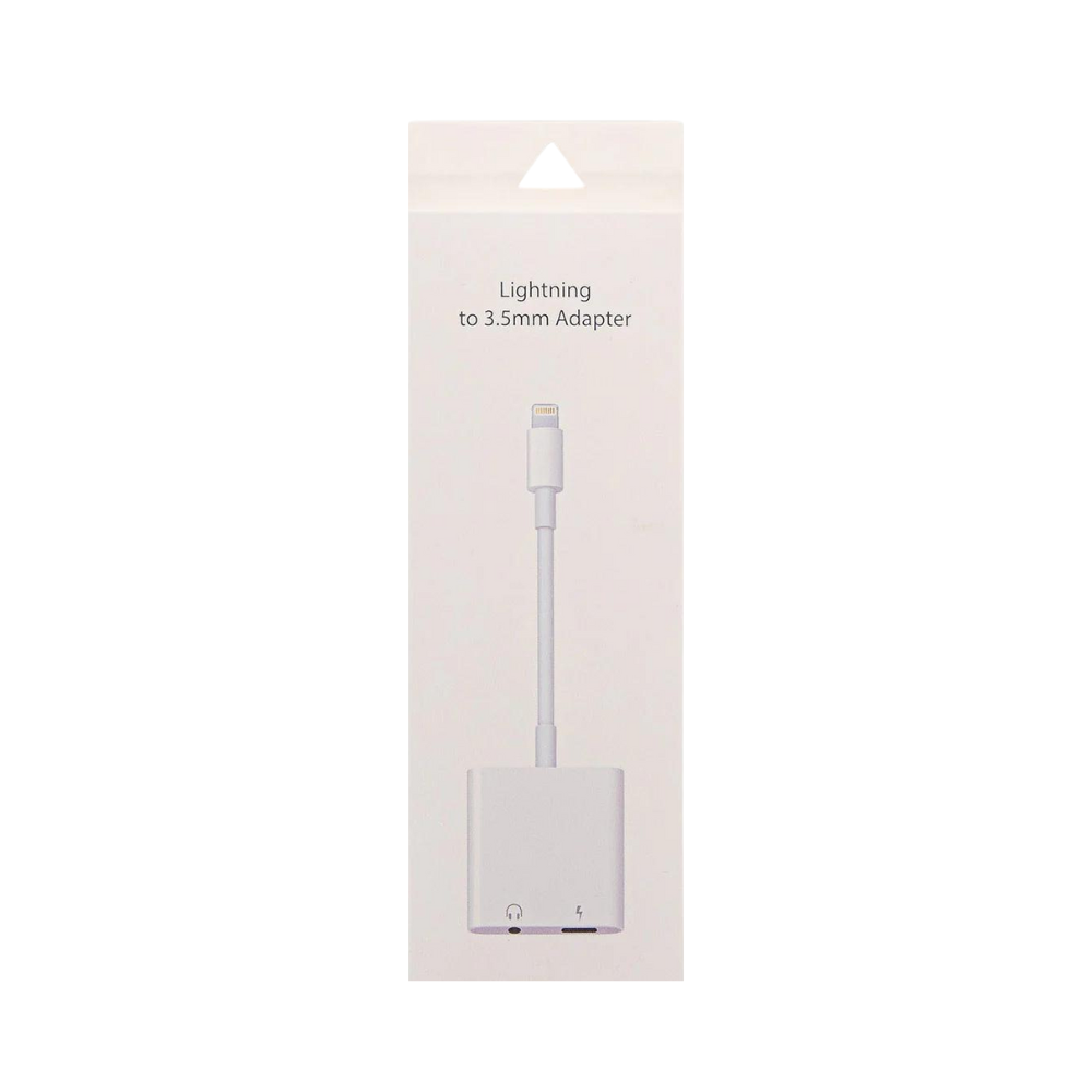 LIGHTING TO 3.5MM AUDIO & CALL & CHARGER  ADAPTER (IPHONE) (GL043-1) [HF CONECTOR-3]