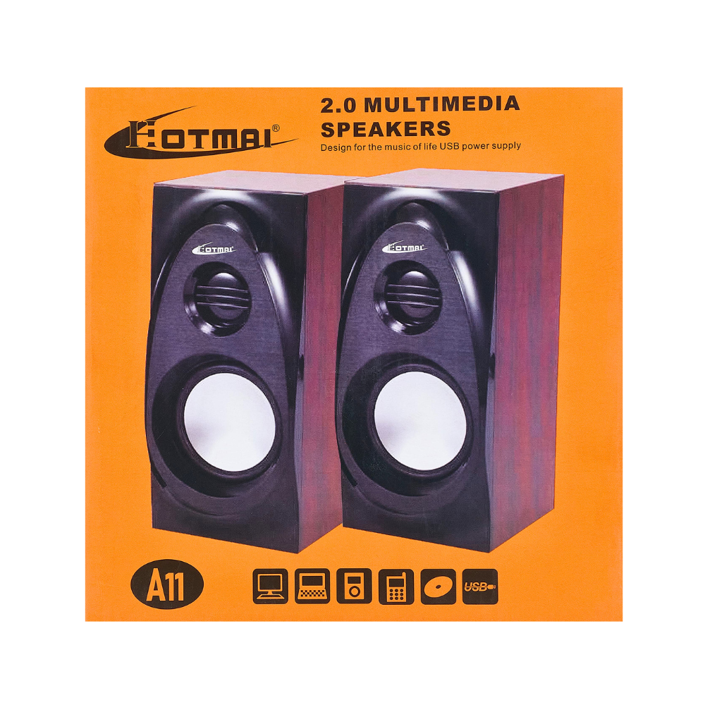 HOTMAI 2.0 MULTIMEDIA SPEAKER (A11) [CPU WOFER A11]