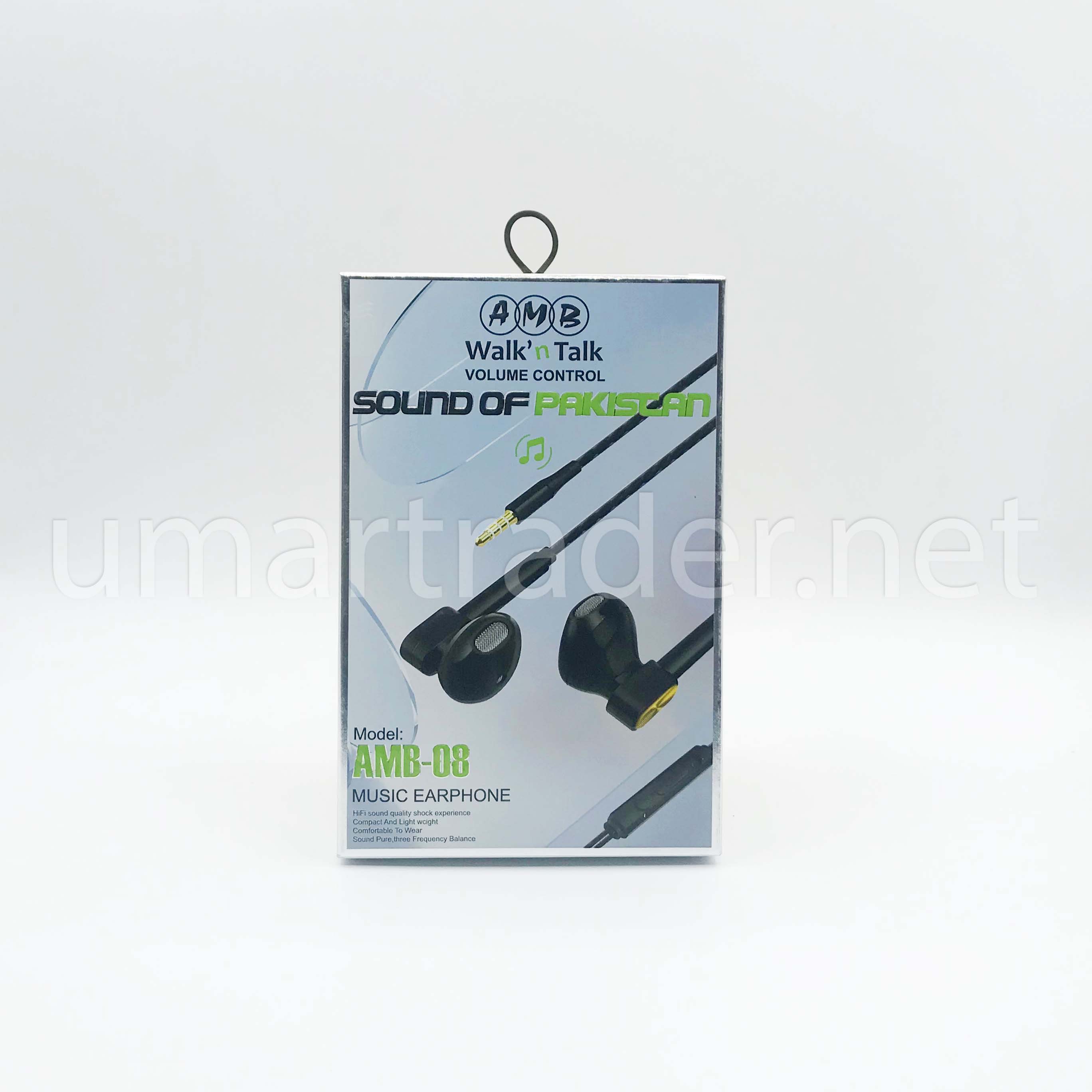 [HF AMB-15] HIGH QUALITY MUSIC EARPHONE (AMB-08)