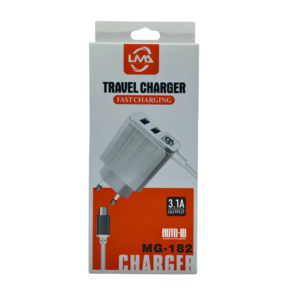 LMA FAST CHARGER 3.1A TYPEC (MG-182) [CH LMA MG182 TYPC]