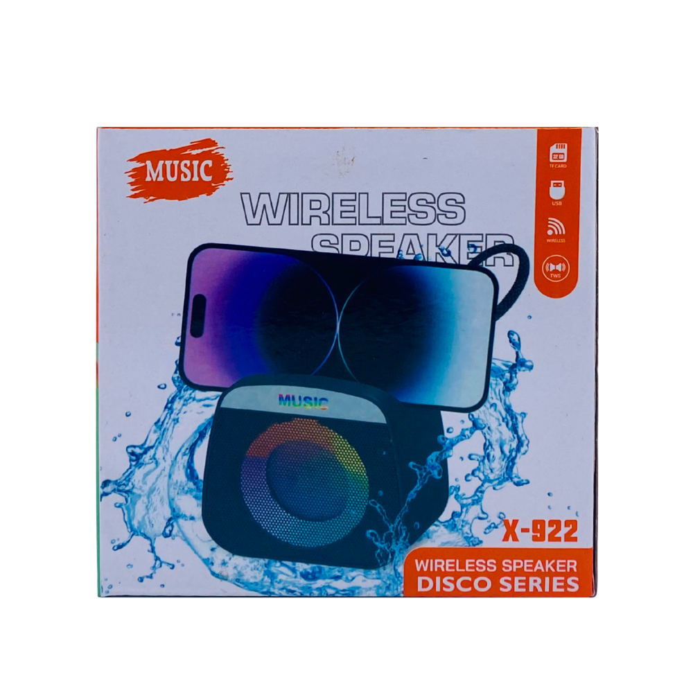 MINI WIRELESS BLUETOOTH SPEAKER (X-922) [SPEAKER X922]