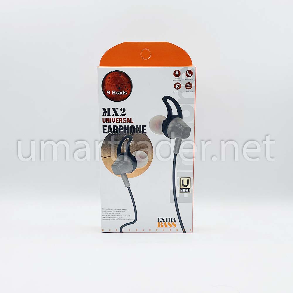 HIGH QUALITY EARPHONE (9 Beads MX2) [HF MULTY-21]