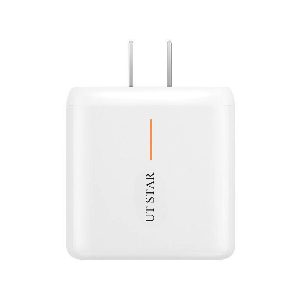 UT STAR SUPER FAST WARP CHARGING ADAPTER COMPATIBLE ALL DEVICES [CH UT GOLD TYPEC]