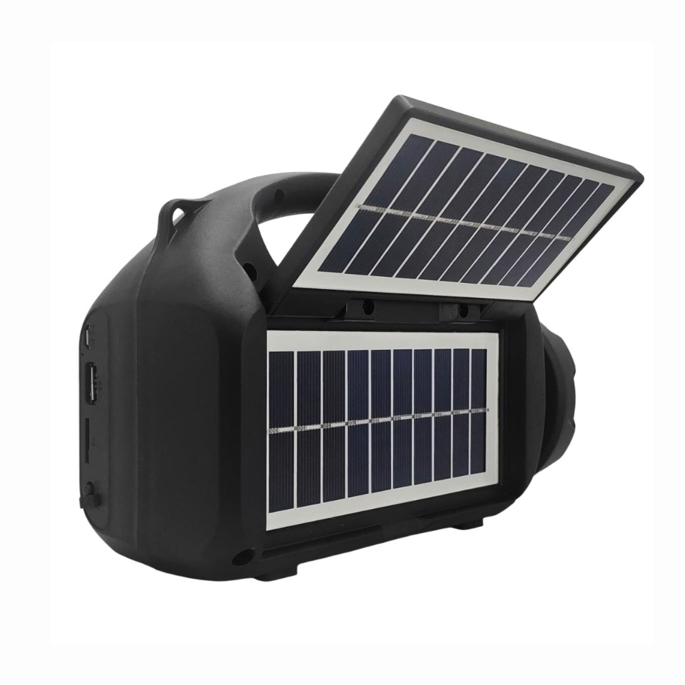 PORTABLE WIRELESS SPEAKER WITH DOUBLE SOLAR (KTS-2202) [KTS 2202]