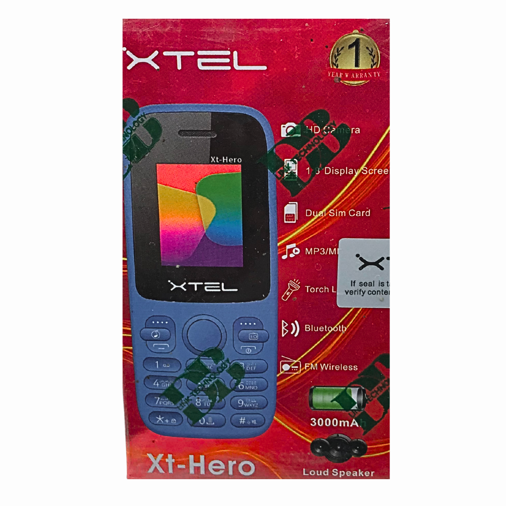 KEYPAD MOBILE XT HERO DISPLAY 1.8'' BATTERY 3000mAh DUAL SIM [XT HERO]