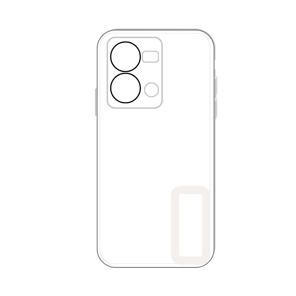 WHITE TPU CAMERA LENS POUCH (OPPO F21 PRO) [PO F21PRO-14]