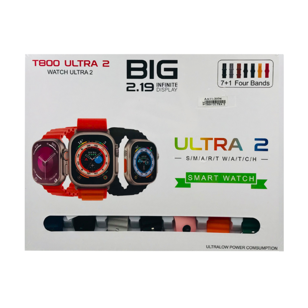 ULTRA SMART WATCH 2.99 INFINITE DISPLAY 7+1 (T800 ULTRA 2) [T800 ULTRA 2]