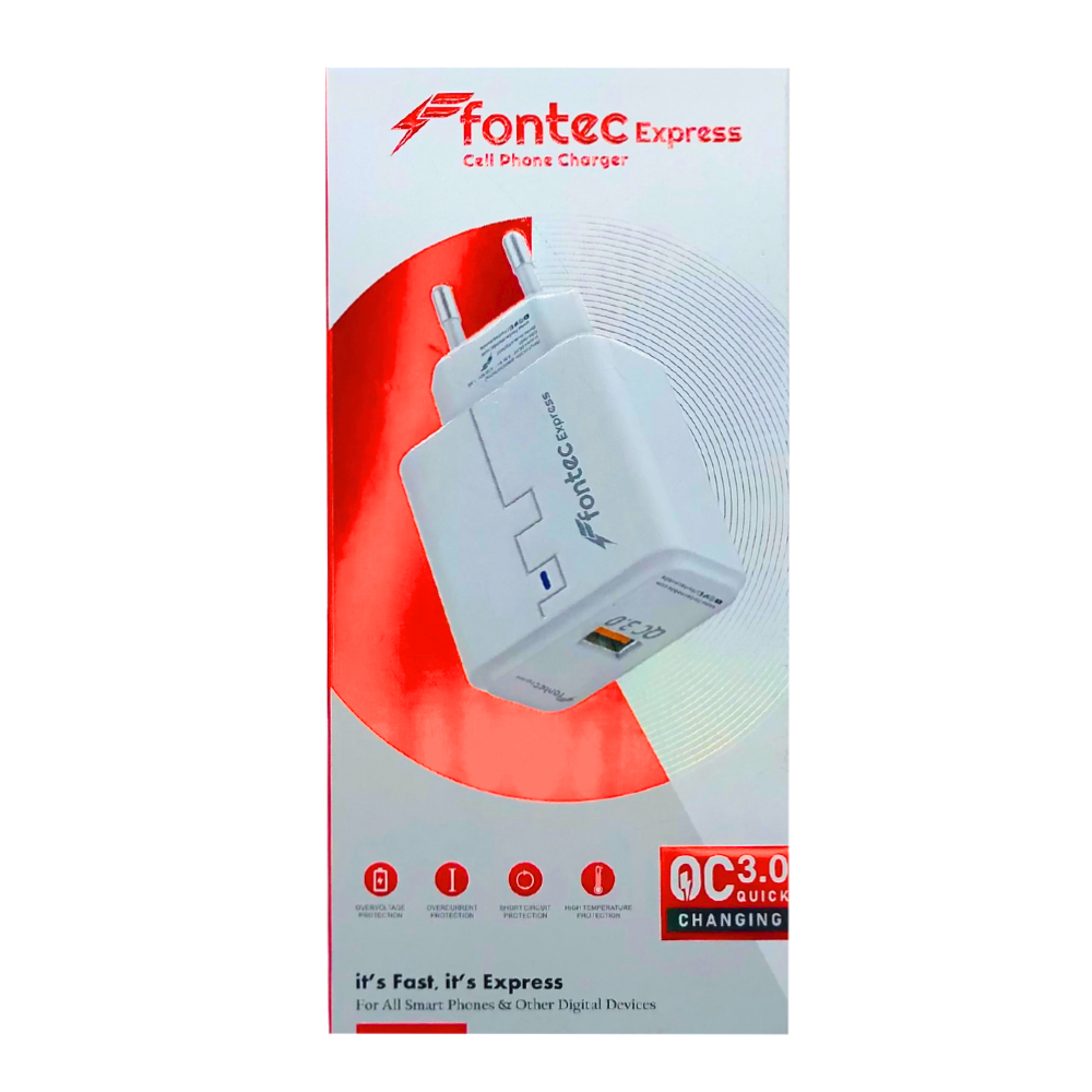 FONTEC EXPRESS 3.0 QUICK CHARGER (TYPE-C) [CH EXPRESS TYPEC]