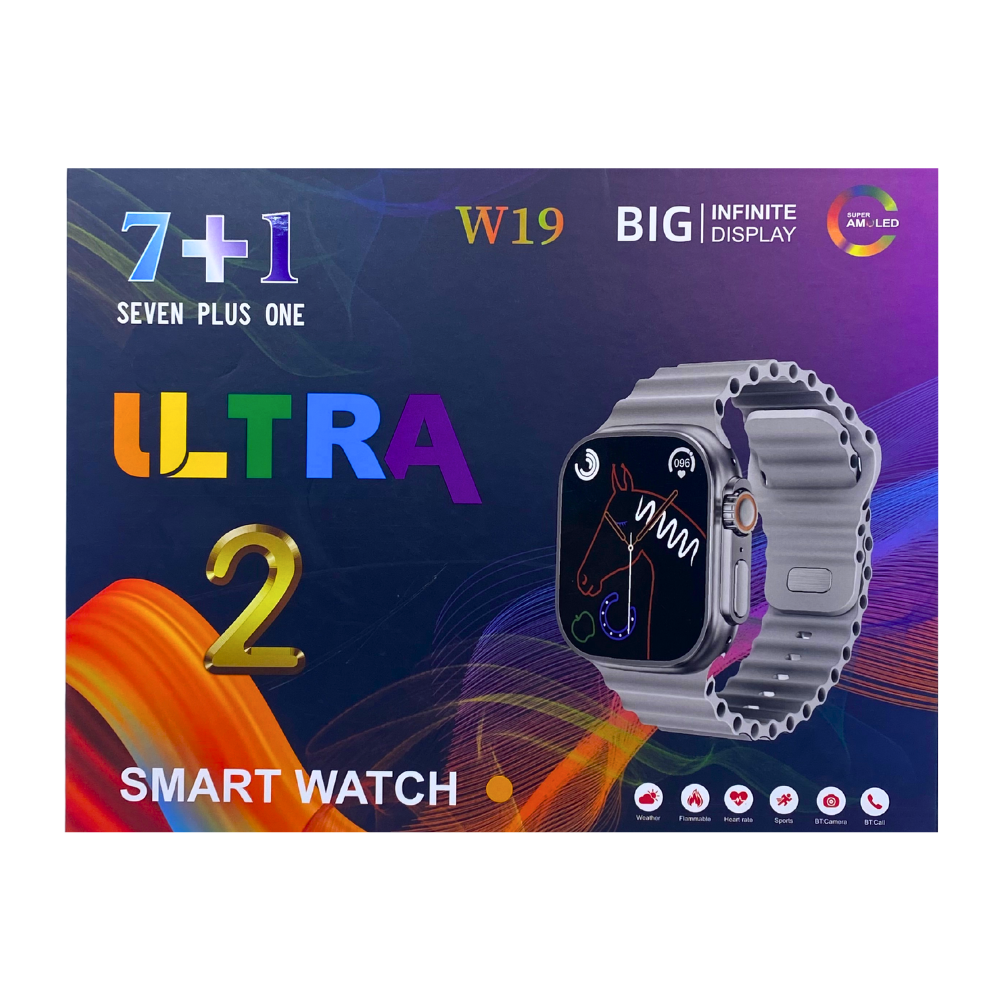 ULTRA2 SMART WATCH 7+1 (W19) [WATCH W19 7IN1]