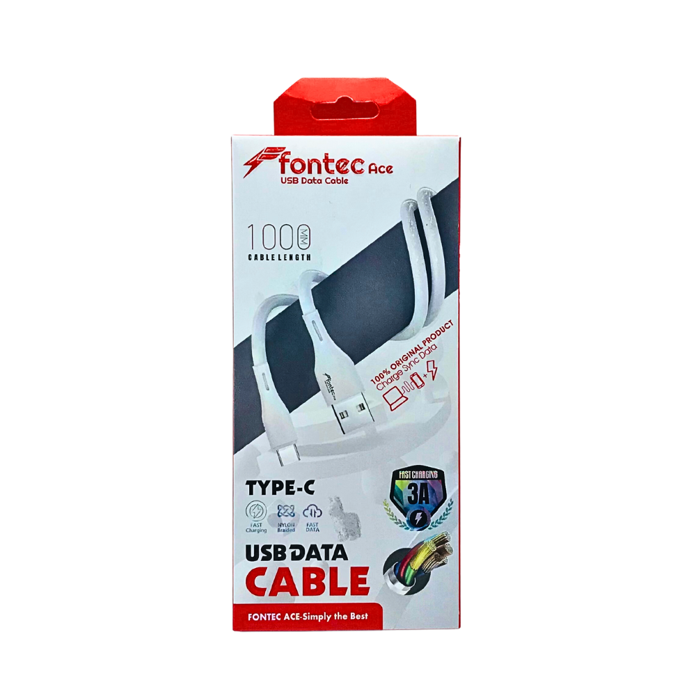 FONTEC ACE USB DATA CABLE (TPE-C) [DC ACE (TYPE C)]