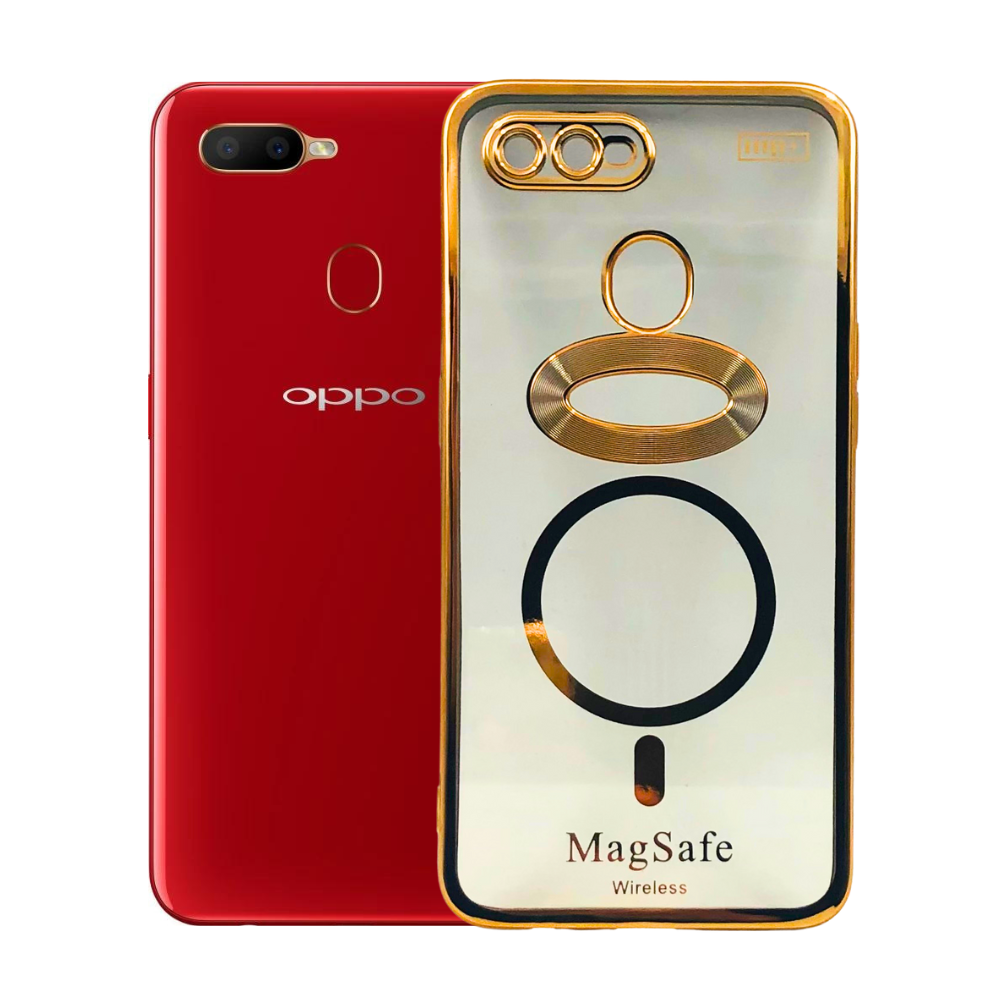 CD RING CHROME MOBILE CASE OPPO A5S [PO A5S-26]