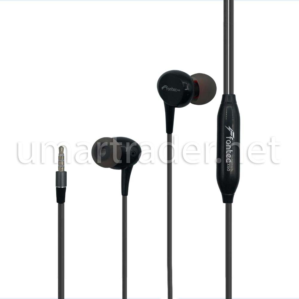  HIGH QUALITY EARPHONE Fontec X60 [HF X60-1]