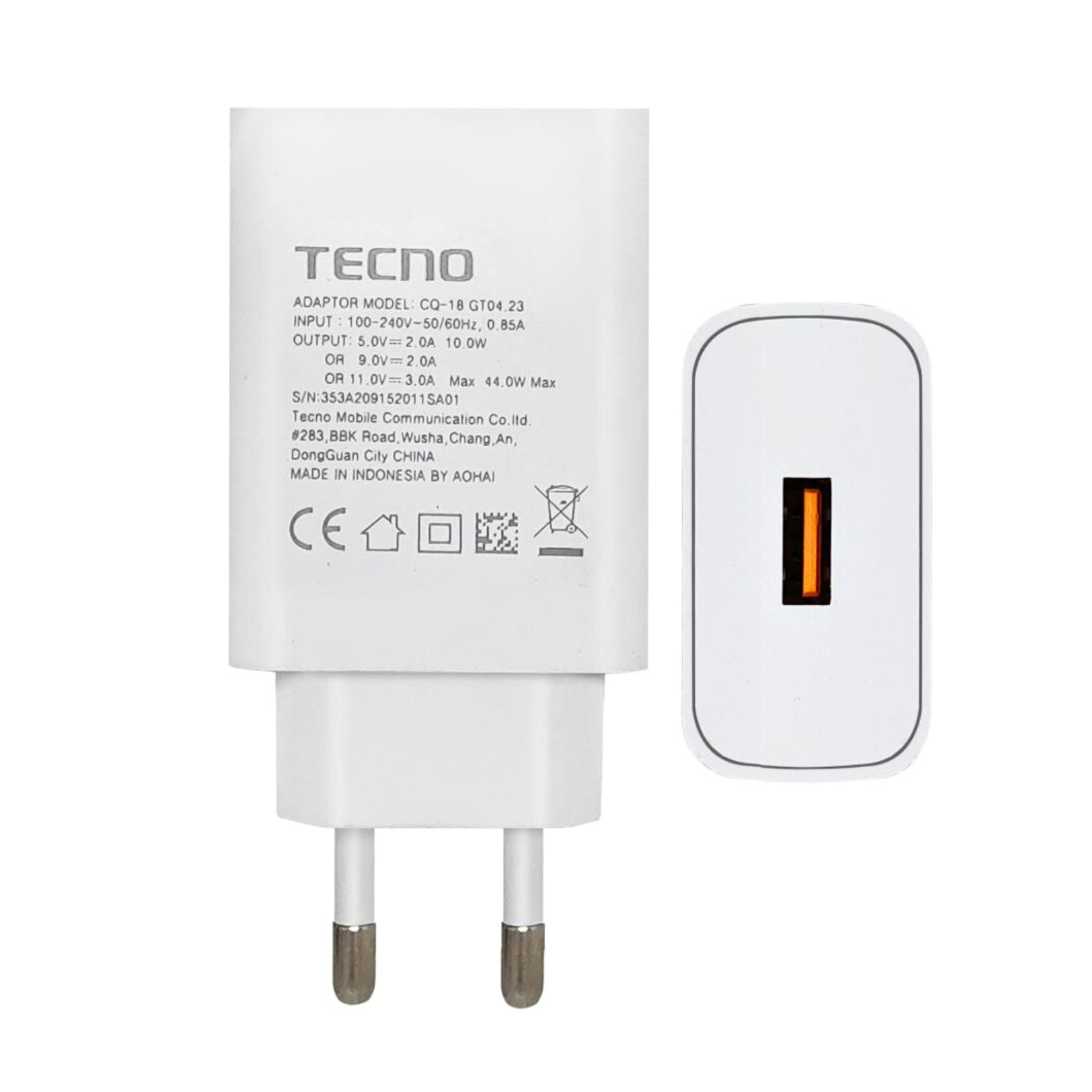 TECNO 44W POWER ADAPTER  [CH TECNO-5]