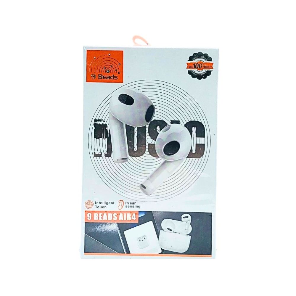 9 BEADS WIRELESS EARBUDS [AIRBUDS AIR4]