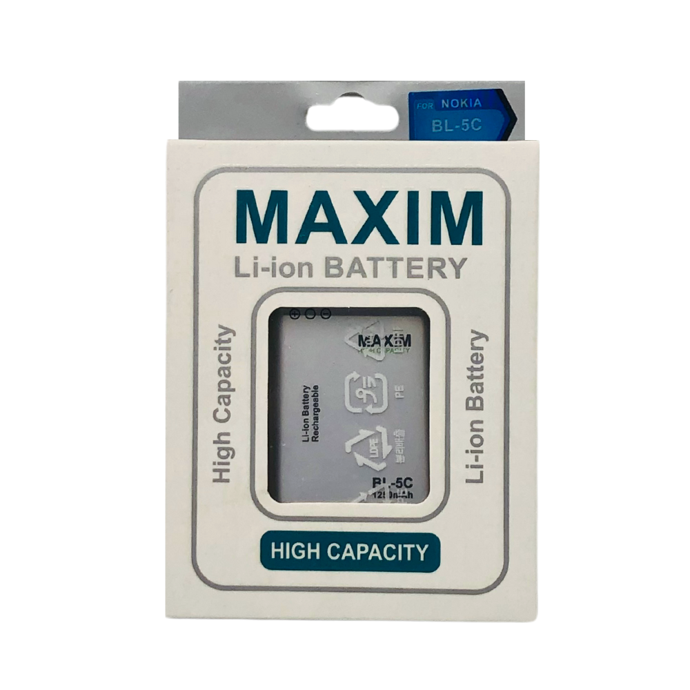 MAXIM HIGH CAPACITY MOBILE BATTERY NOKIA 1100 [BT 1100-1]