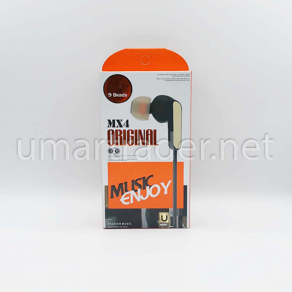 [HF MULTY-21] HIGH QUALITY EARPHONE (9Beads MX4)