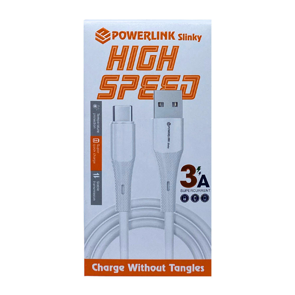 POWERLINK DATA CABLE SLINKY (TYPE-C) [DC SLINKY TYPEC]