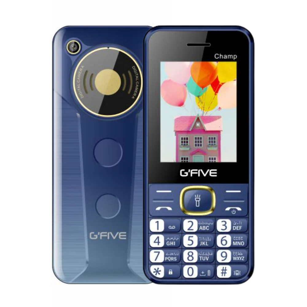 KEYPAD MOBILE GFIVE CHAMP DISPLAY 2.4'' BATTERY 3500mAh DUAL SIM [GFIVE CHAMP]