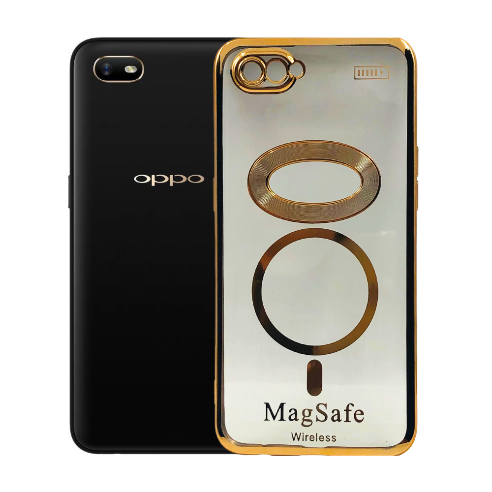 CD RING CHROME MOBILE CASE OPPO A1K [PO A1K-26]