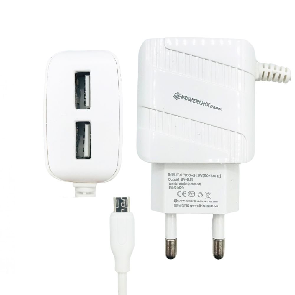 DESIRE POWERLINK  FAST TRAVIELING CHARGER MICRO [CH PLDESIRE-1]