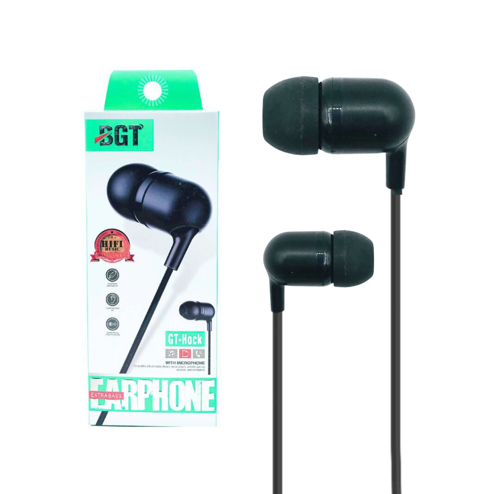 HIGH QUALITY BGT MUSIC EARPHONE (GT-HOCK) [HF BGT HOCK]