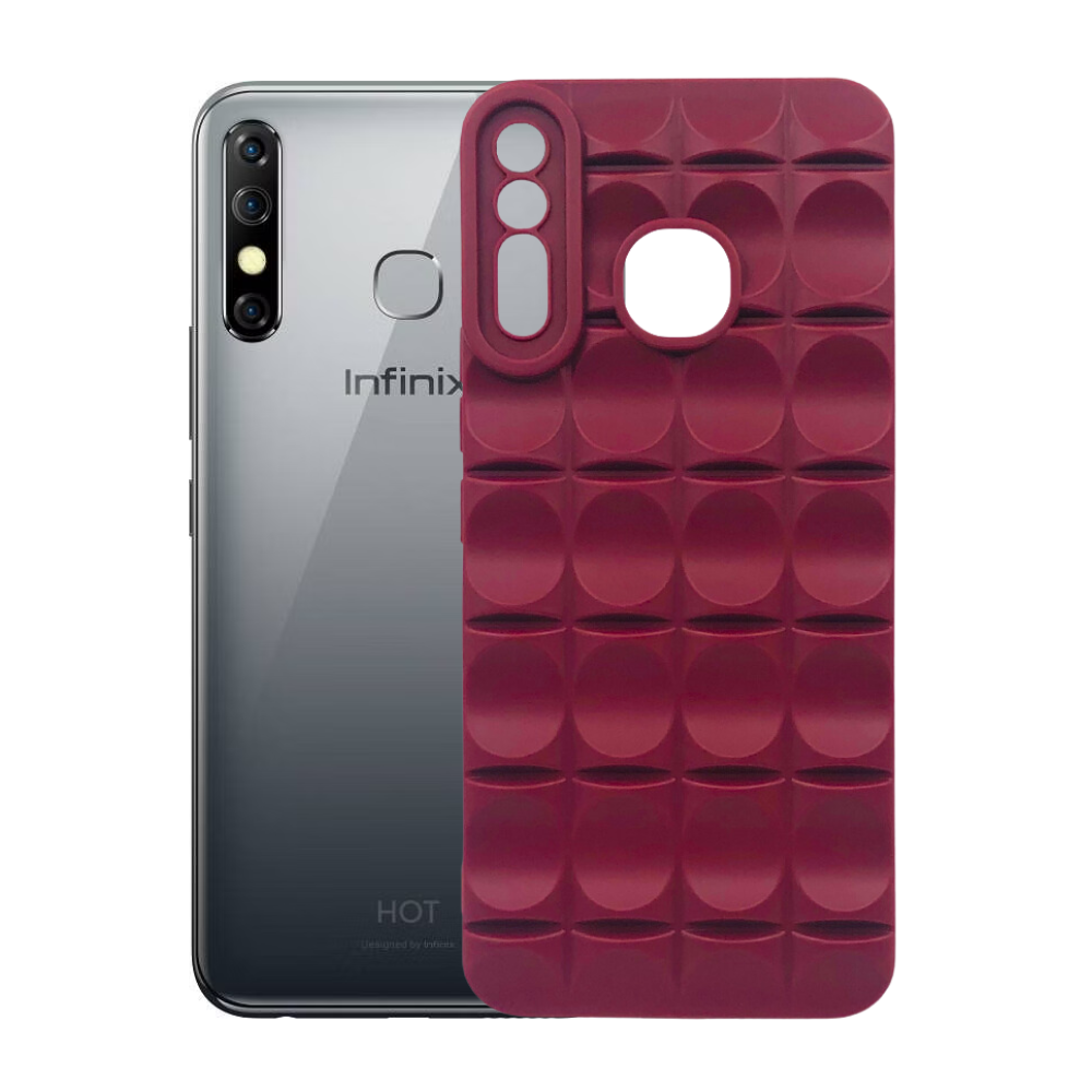 NEW LEATHER MOBILE CASE INFINIX HOT8 [PO HOTE8-32]