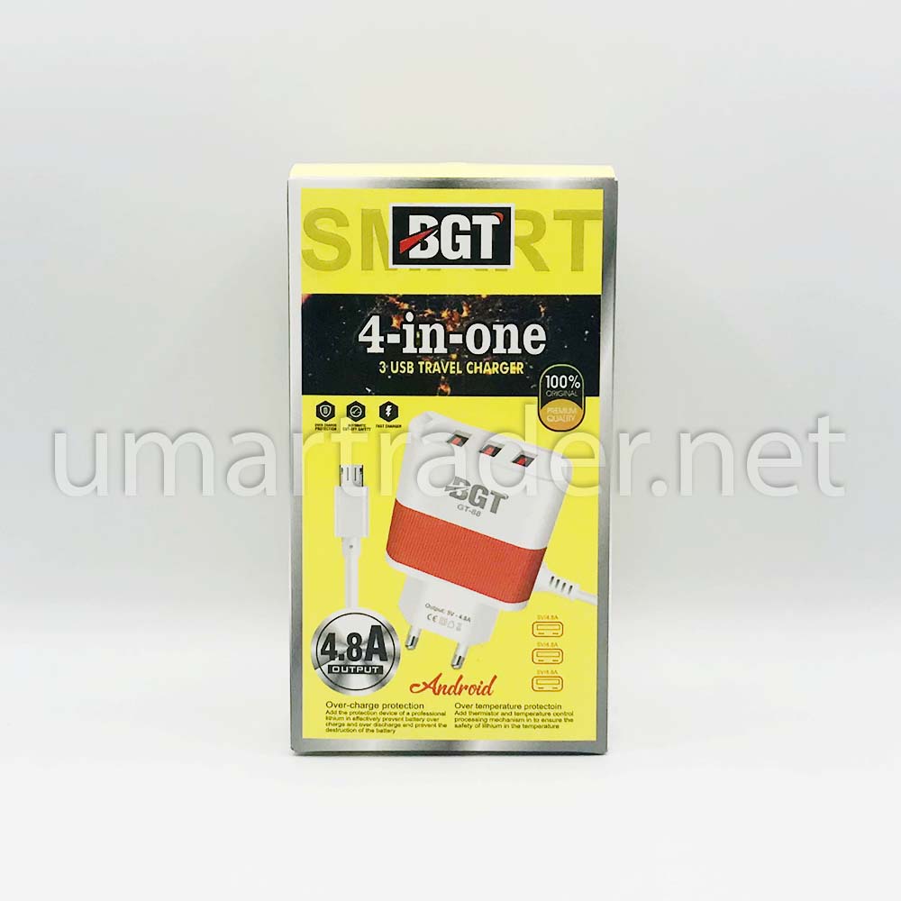 4-IN-ONE CHARGER WITH CABLE (BGT GT-88) [CH GT88] 