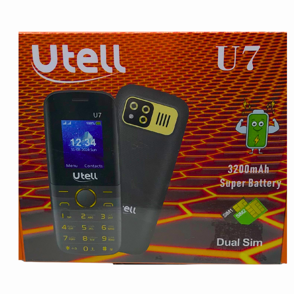 KEYPAD MOBILE U7 X TELL DISPLAY 1.8'' BATTERY 3200mAh DUAL SIM S [UTEL U7]