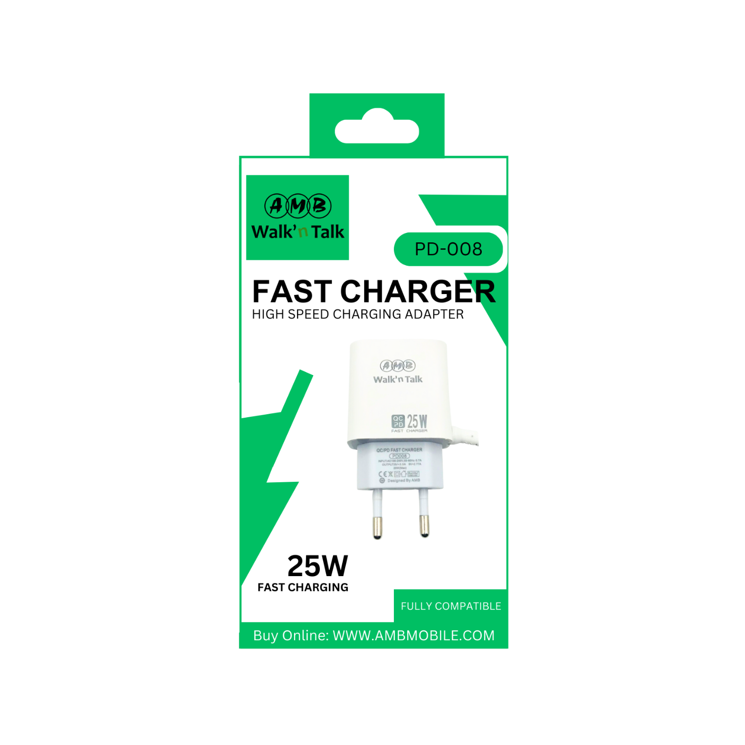 AMB FAST MOBILE CHARGER 4.0A  (PD-008) [CH PD 008]