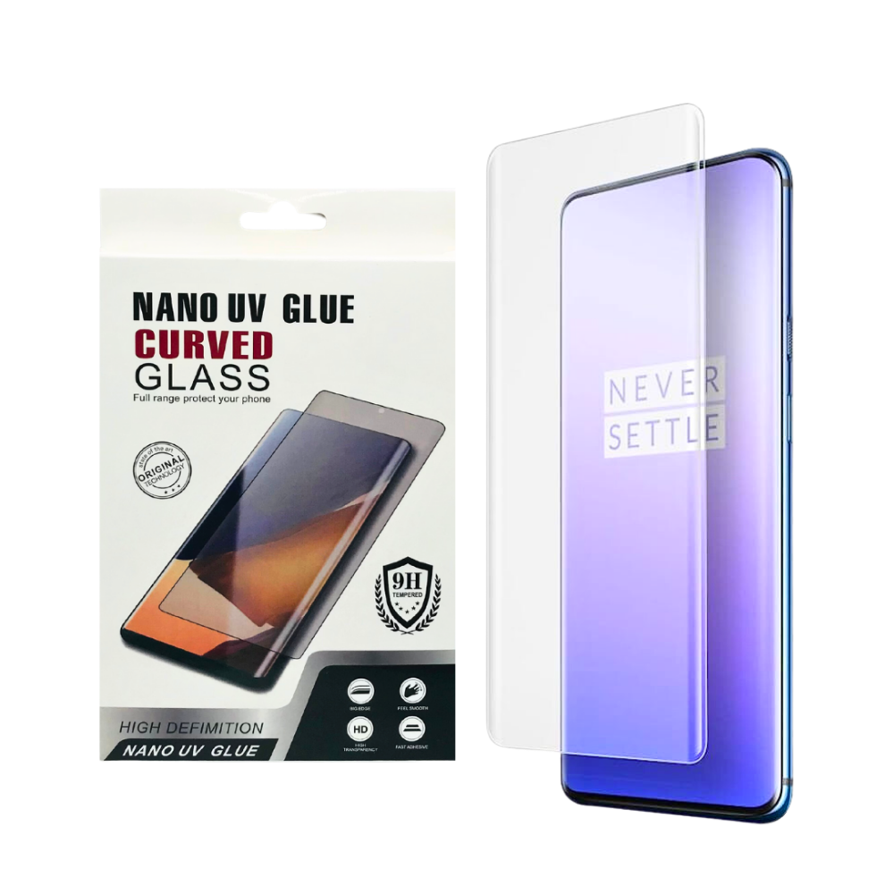 UV CURVED SCREEN GLASS EDGE TO EDGE (1 PLUS7PRO) [PL  1 PLUS7PRO-10]