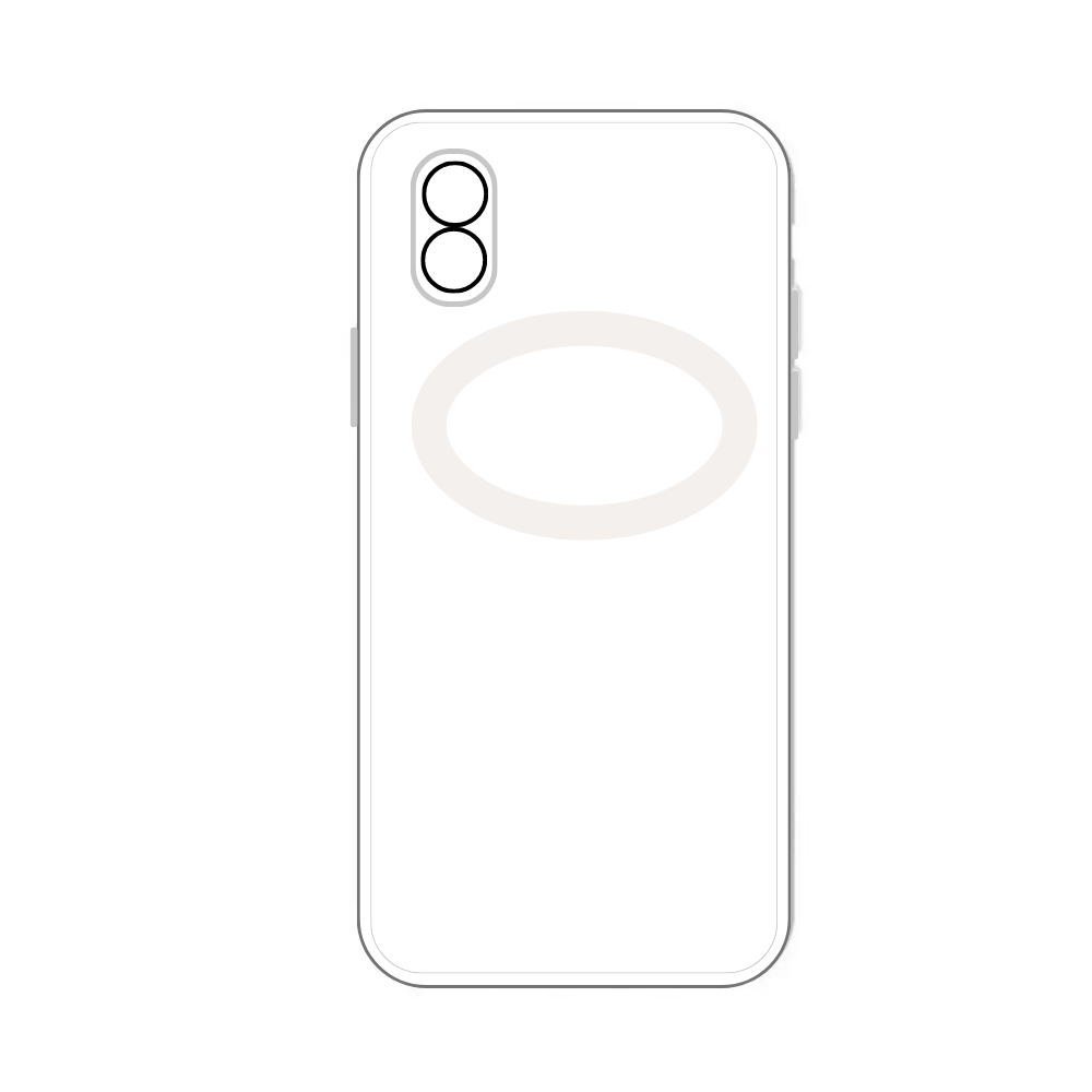 WHITE TPU CAMERA LENS POUCH (SAMSUNG A10) [PO A10-14]