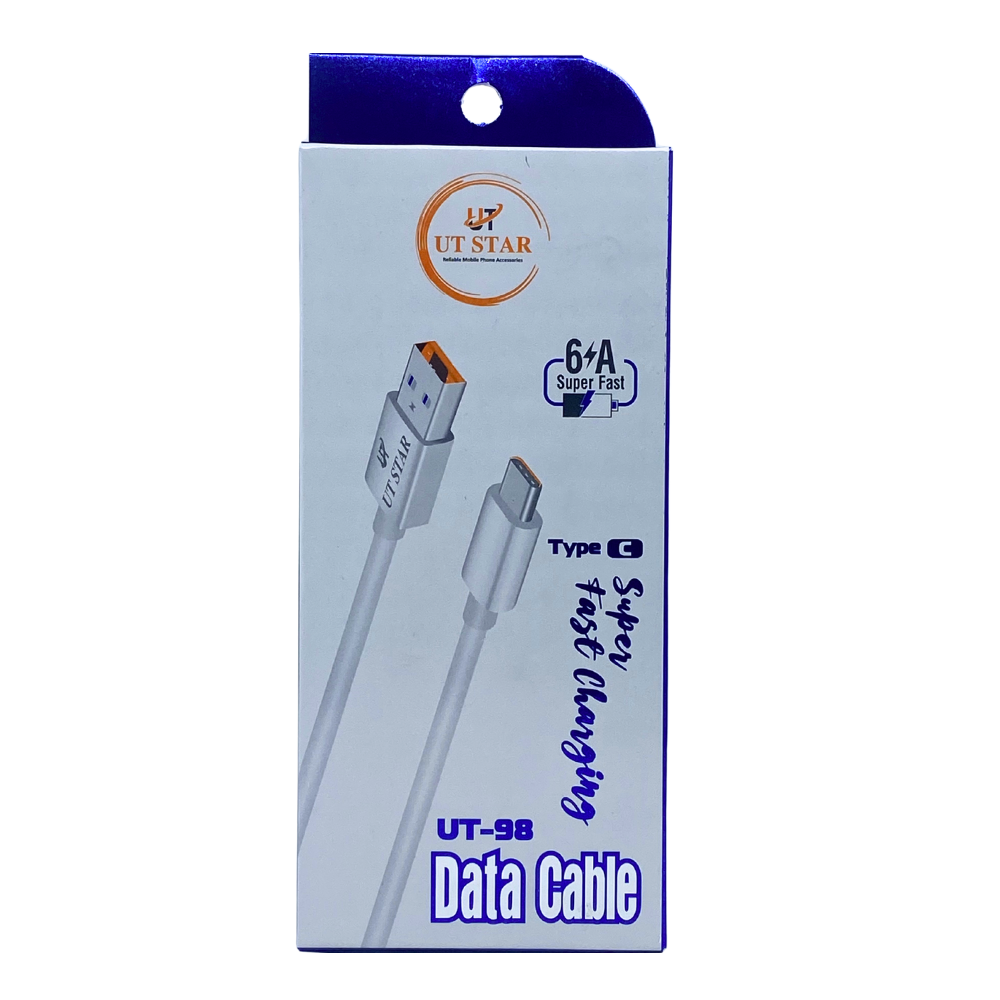 UT STAR (6A) SUPER FAST CHARGING CABLE (TYPEC) [DC UT 98]