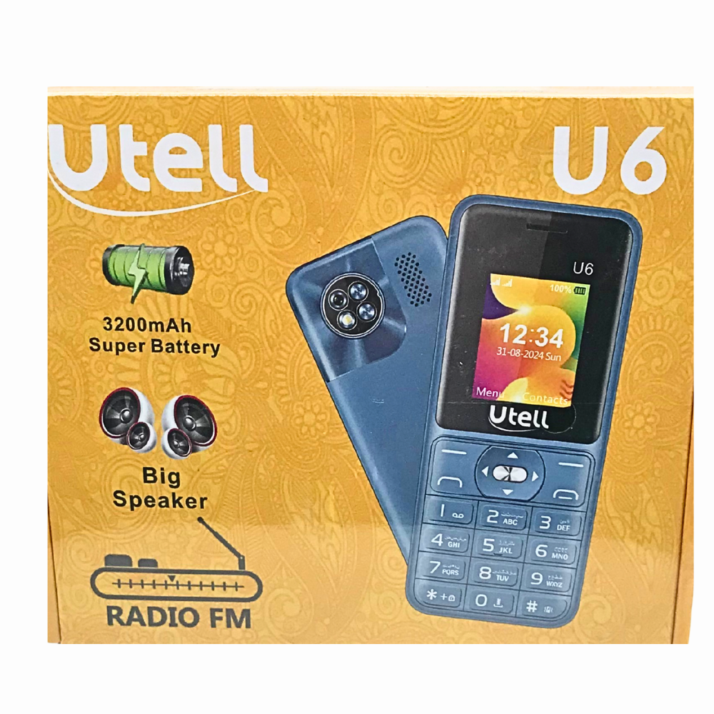 KEYPAD MOBILE U6 U TELL DISPLAY 1.77'' BATTERY 3200mAh DUAL SIM [UTEL U6]