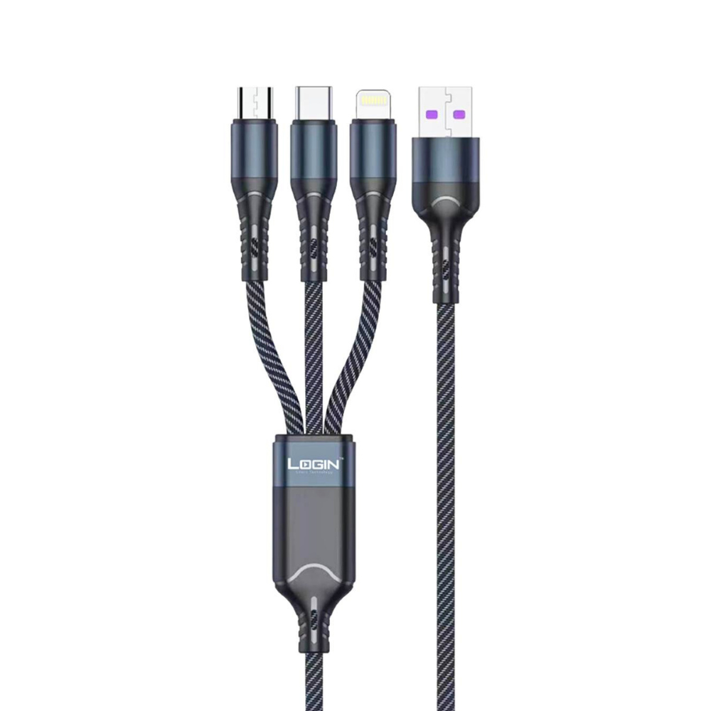 SIGMA 3IN1 BRAIDED CABLE [DC SIGMA 3IN1]